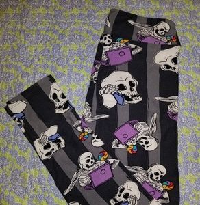 UNICORN Lularoe OS Halloween leggings